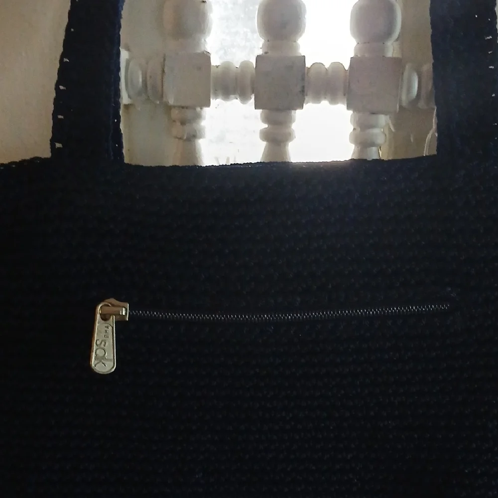 The Sak Midnight Black Tote Bag - Picture 3 of 4